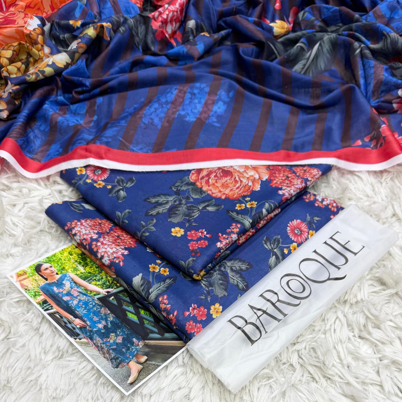 BAROQUE 💯% FINE FABRIC 3 PIECE