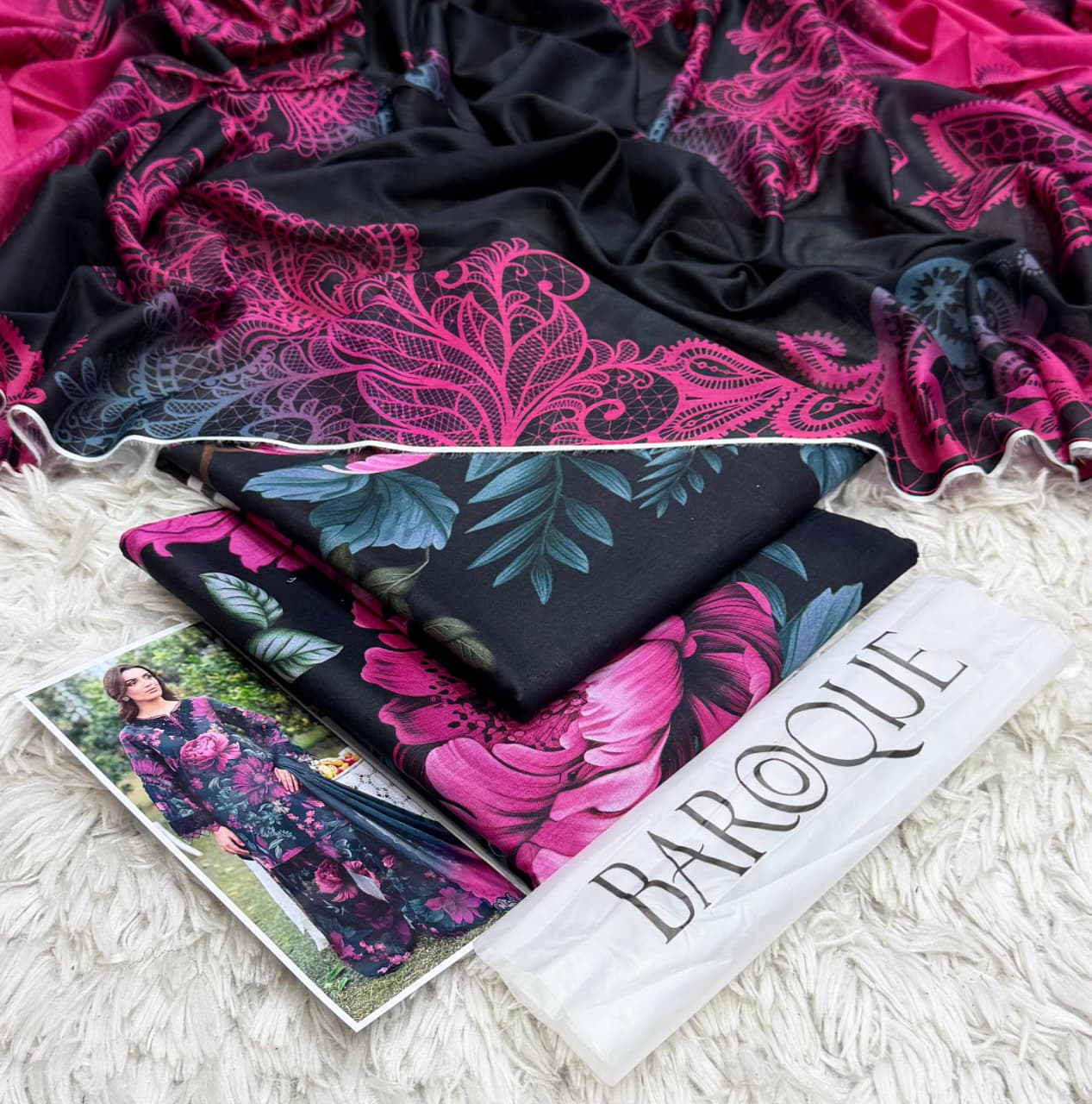 BAROQUE 💯% FINE FABRIC 3 PIECE