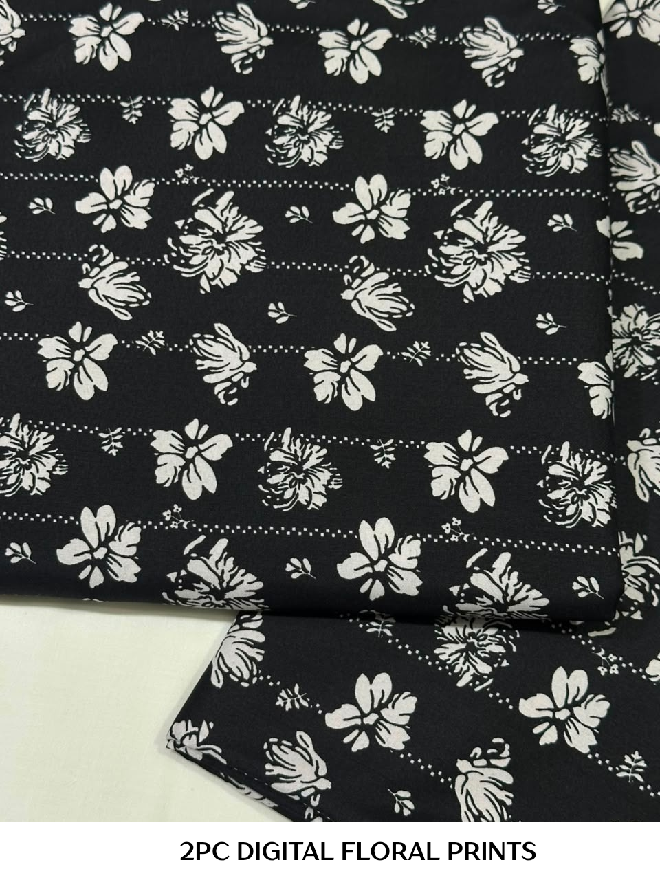 2PC Digital Floral Print