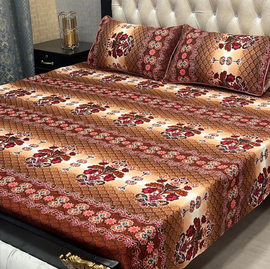 Crystal Cotton Bedsheet Design 063
