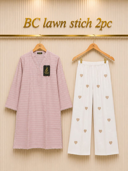 Waniya Noor lawn stitch 2PC