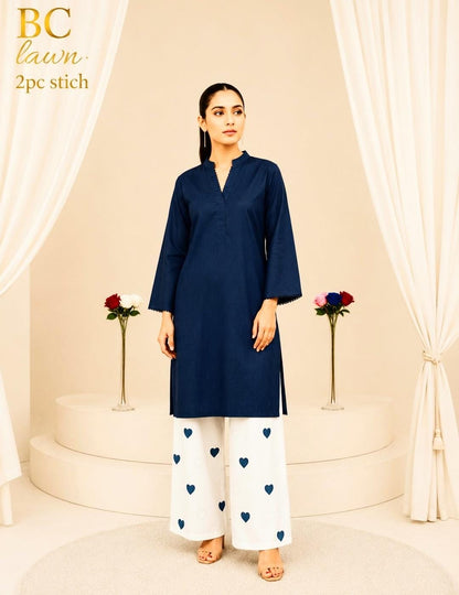 Waniya Noor lawn stitch 2PC