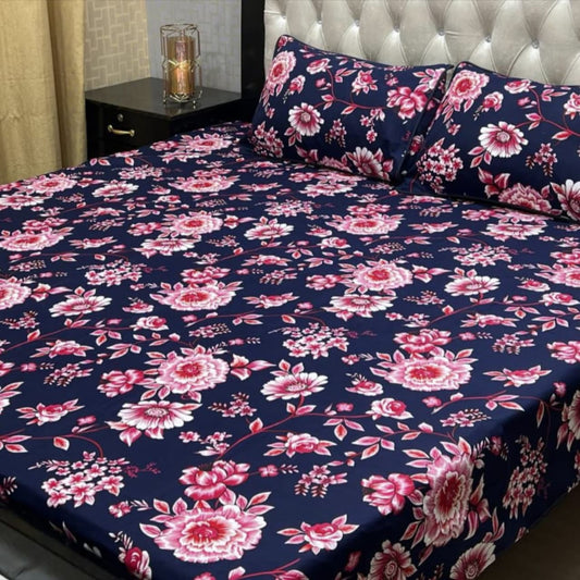 Crystal Cotton Bedsheet Design 108