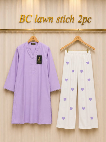 Waniya Noor lawn stitch 2PC