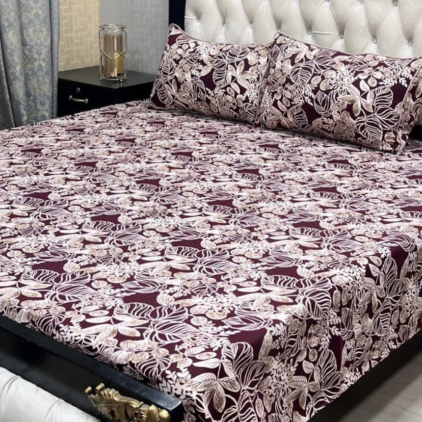 Crystal Cotton Bedsheet Design 086