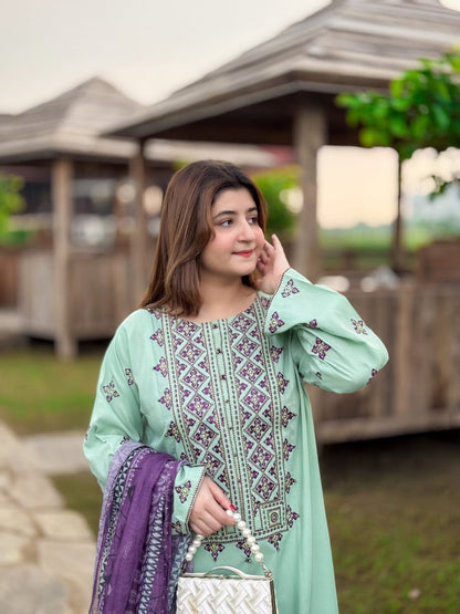 UMZAY SUMMER LAWN Embroidered 3 PCS COLLECTION 2026