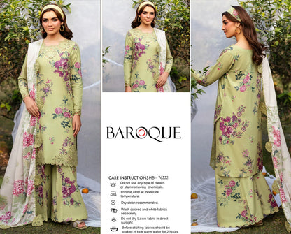 BAROQUE 💯% FINE FABRIC 3 PIECE