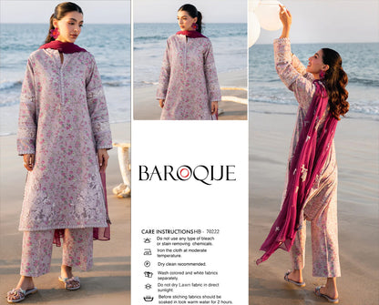 BAROQUE 💯% FINE FABRIC 3 PIECE