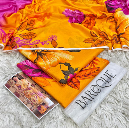 BAROQUE 💯% FINE FABRIC 3 PIECE