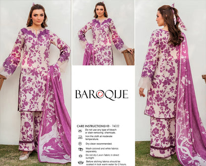 BAROQUE 💯% FINE FABRIC 3 PIECE