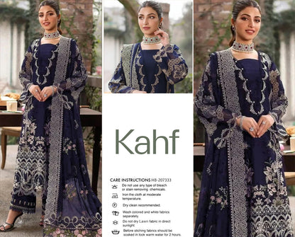 KAHF SUMMER EMBROIDED LAWN 3PC COLLECTION 2026