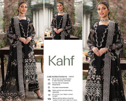 KAHF SUMMER EMBROIDED LAWN 3PC COLLECTION 2026