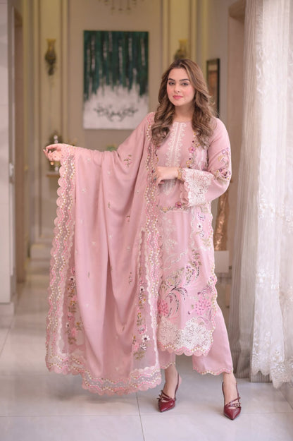 ANEELA'S SUMMER EMBROIDED LAWN 3PC COLLECTION 2026