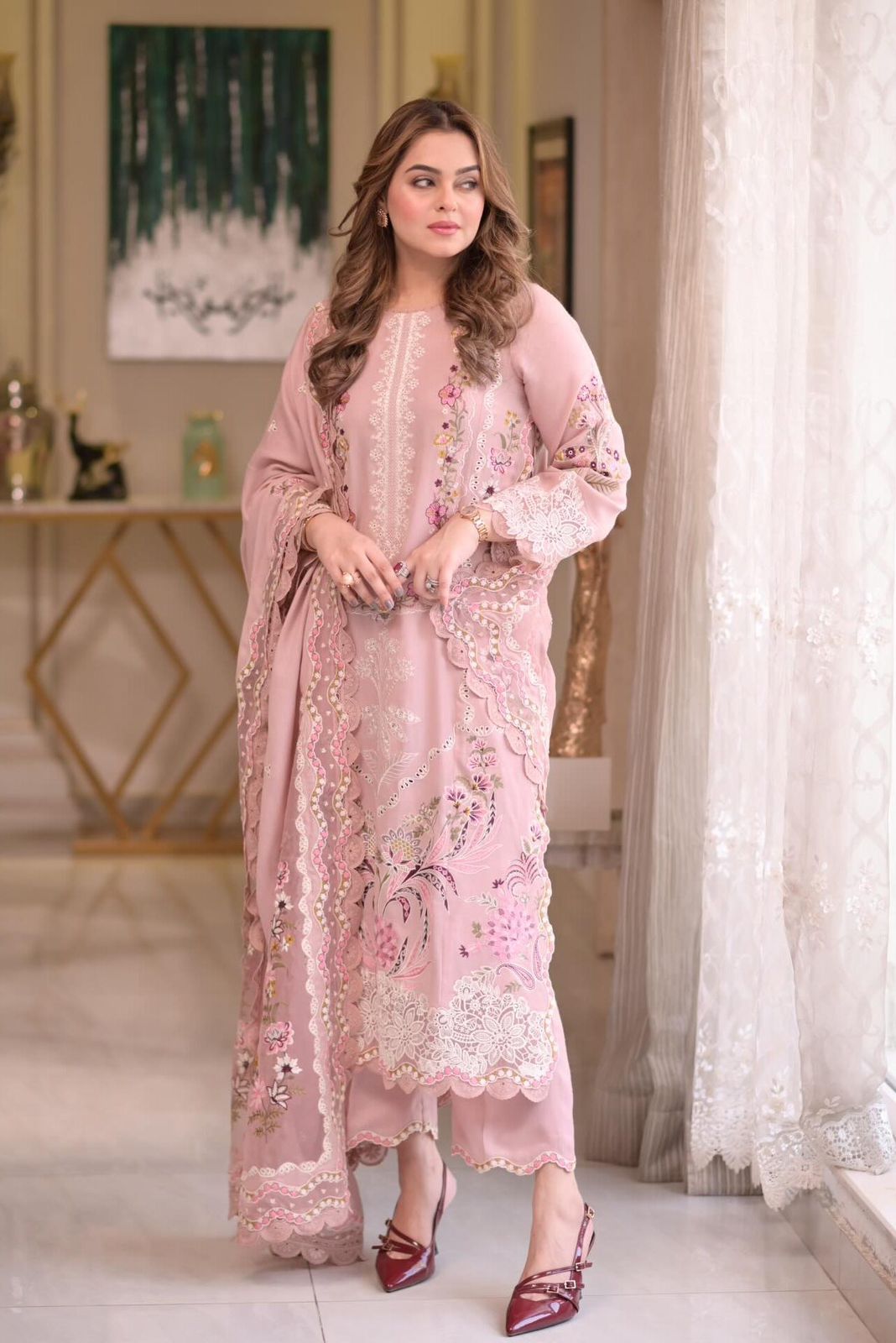 ANEELA'S SUMMER EMBROIDED LAWN 3PC COLLECTION 2026