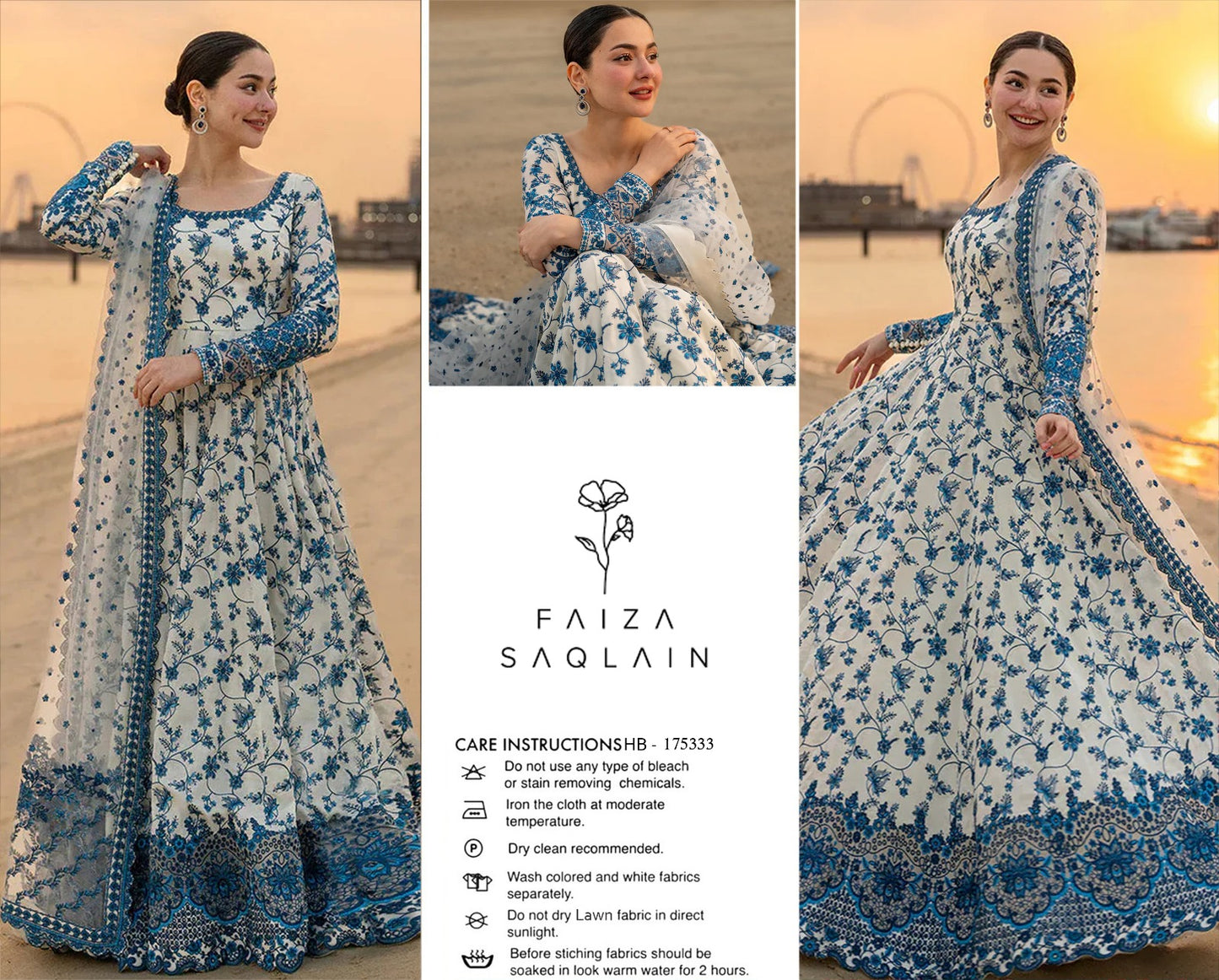 FAIZA SAQLAIN SUMMER EMBROIDED LAWN 3PC COLLECTION 2026